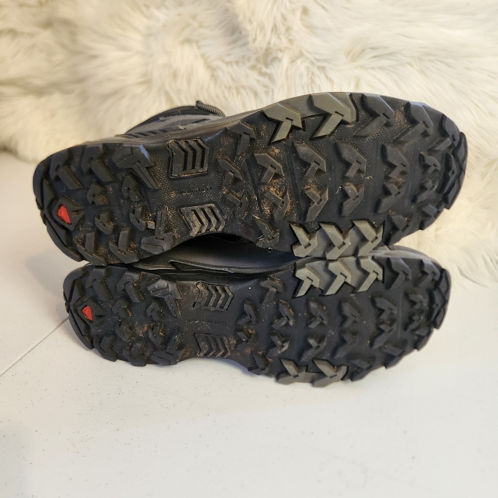 SALOMON X-Ultra 4 Men's Size 10.5 Gore-Tex Hiking Boots Shoes Gray Waterproof - Picture 10 of 10